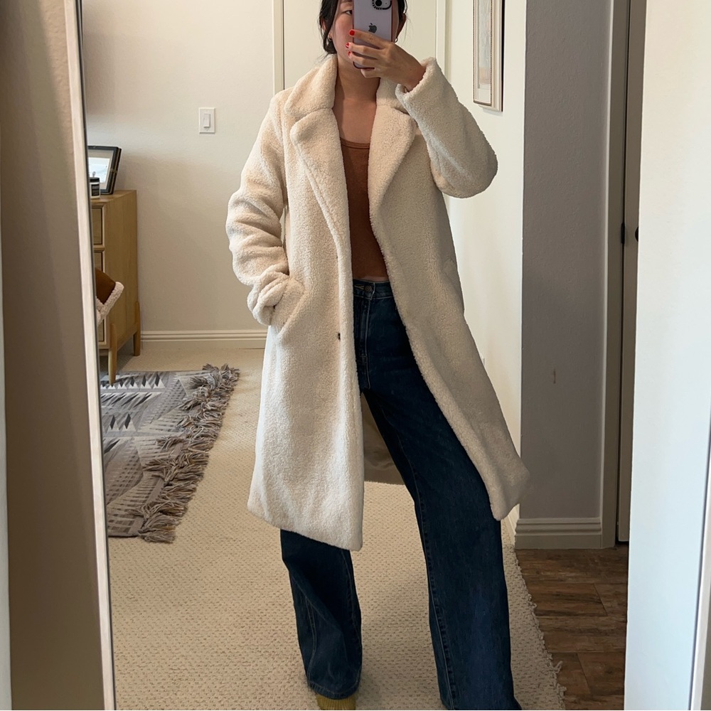 Lucky Brand teddy coat